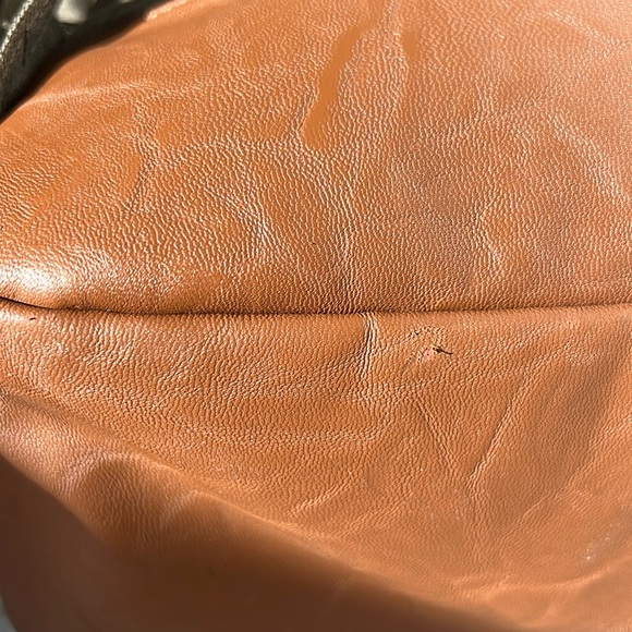 HERSCHEL SUPPLY CO. Heritage Canteen Crosshatch Saddle Brown Full Size Backpack - Picture 14 of 16